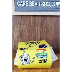 NEW Nickelodeon Spongebob Squarepants Krabby Under Brands Boxer Briefs SZ XL